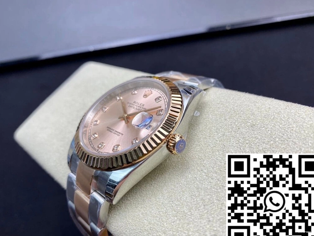 V3 Functional Rolex Factory Datejust 41MM EW M126331-0007 Rose 803 Gold 0807